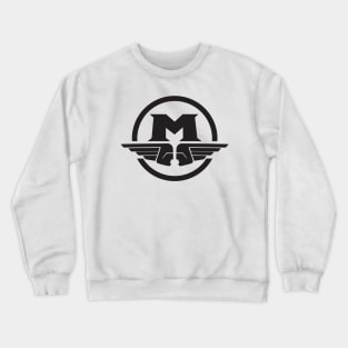 Retro Motobecane logo - black print Crewneck Sweatshirt